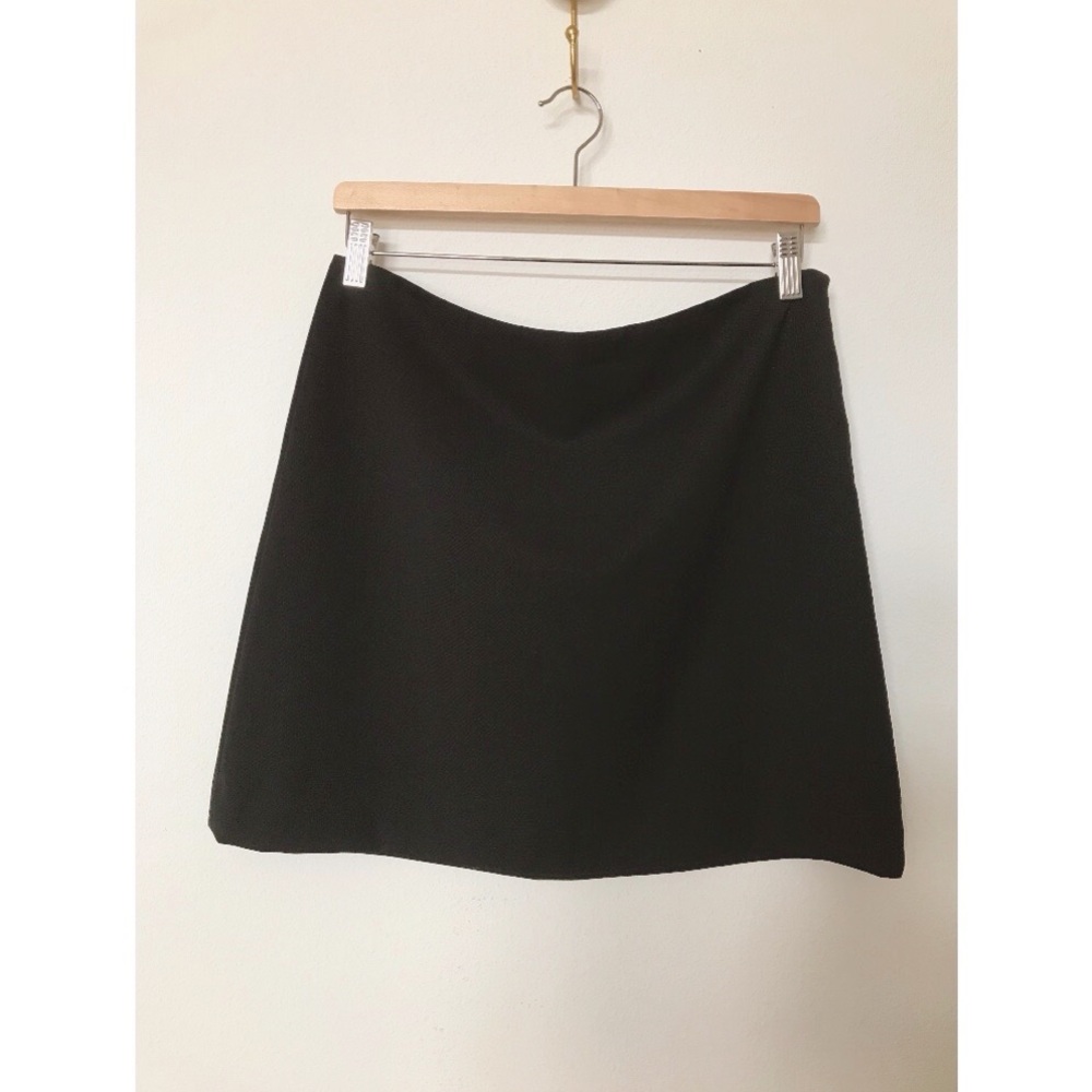 J Crew Black Mini Skirt